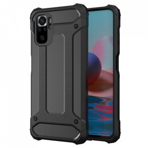 Подсилен гръб Hybrid Armor - Xiaomi Redmi Note 11 Pro / 11 Pro 5G / 11E Pro черен - Img 7