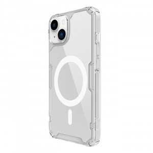 Подсилен гръб NILLKIN Nature Pro MagSafe - iPhone 15 Plus бял - Img 2