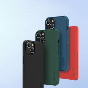 Подсилен гръб NILLKIN Super Frosted Shield Pro - iPhone 14 Plus тъмнозелен - Img 7