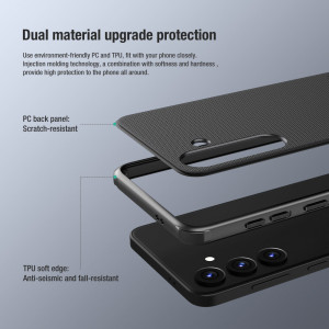 Подсилен гръб NILLKIN Super Frosted Shield Pro - Samsung Galaxy S24 червен - Img 8