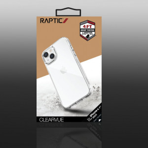 Подсилен гръб Raptic X-Doria Clearvue - iPhone 14 прозрачен - Img 3