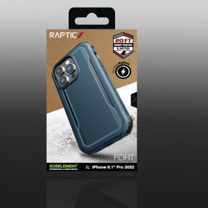 Подсилен гръб Raptic X-Doria Fort MagSafe - iPhone 14 Pro син - Img 5