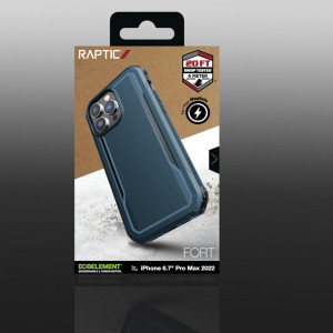 Подсилен гръб Raptic X-Doria Fort MagSafe - iPhone 14 Pro Max син - Img 5