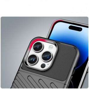 Подсилен гръб Thunder - iPhone 14 Pro Max черен - Img 6