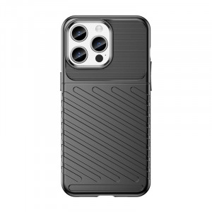 Подсилен гръб Thunder - iPhone 15 Pro Max черен - Img 1