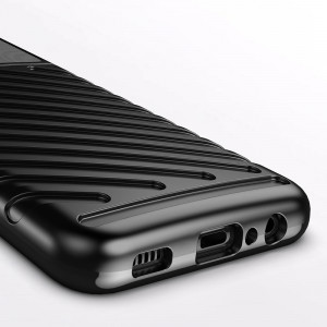 Подсилен гръб Thunder - Samsung Galaxy A03s черен - Img 3