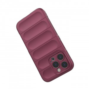 Подсилен гъвкав гръб Magic Shield - iPhone 13 Pro Max червен - Img 3