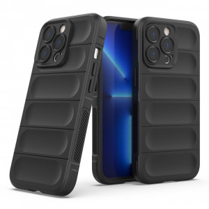 Подсилен гъвкав гръб Magic Shield - iPhone 13 Pro Max черен - Img 6