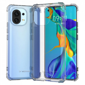 Подсилен силиконов гръб WOZINSKY Anti Shock Military Grade - Xiaomi Mi 11 прозрачен - Img 2