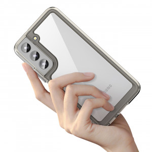 Прозрачен гръб с гел рамка Outer Space - Samsung Galaxy S23+ черен - Img 13