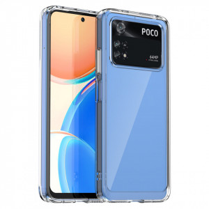 Прозрачен гръб с гел рамка Outer Space - Xiaomi Poco M4 Pro черен - Img 9