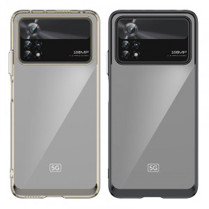 Прозрачен гръб с гел рамка Outer Space - Xiaomi Poco X4 Pro 5G син - Img 5