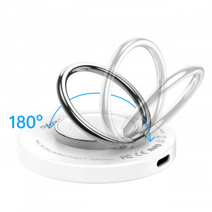 Ринг държач CHOETECH T603-F MagSafe бял - Img 3