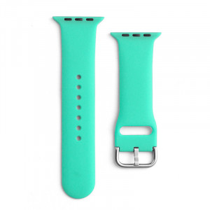 Силиконова каишка APS - Watch Band 45mm Series 8 / 45mm Series 7 / 44mm SE / 44mm Series 6 / 44mm Series 5 / 44mm Series 4 / 42mm Series 3 / 42mm Series 2 мента