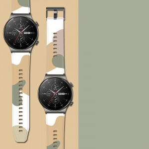 Силиконова каишка Moro - Huawei Watch GT 2 Pro (7) камуфлаж - Img 3