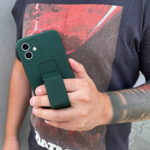 Силиконов гръб със стойка WOZINSKY Kickstand - Samsung Galaxy S22+ червен - Img 8