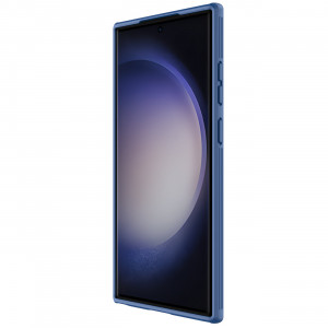 Силиконов гръб с подвижно покритие за камерата NILLKIN CamShield S - Samsung Galaxy S23 Ultra син - Img 6