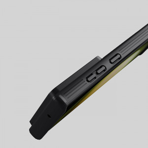 Силиконов гръб с подвижно покритие за камерата NILLKIN CamShield S MagSafe - Samsung Galaxy S23 Ultra черен - Img 16
