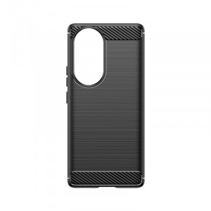 Силиконов гръб Carbon - Honor 90 черен - Img 3
