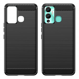 Силиконов гръб Carbon - Infinix Hot 12 Play NFC / Hot 12 Play черен - Img 8