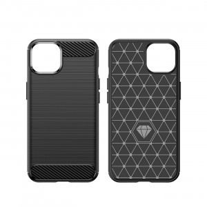 Силиконов гръб Carbon - iPhone 14 Plus черен - Img 14