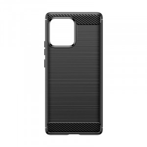 Силиконов гръб Carbon - Motorola edge 40 pro черен - Img 4