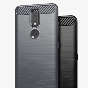 Силиконов гръб Carbon - Nokia 2.4 черен - Img 9