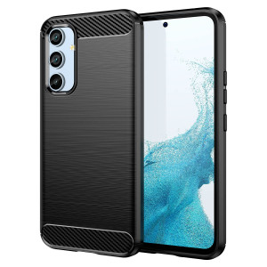 Силиконов гръб Carbon - Samsung Galaxy A54 5G черен - Img 2