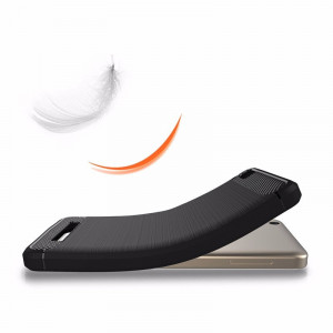 Силиконов гръб Carbon - Xiaomi Redmi 4A син - Img 7