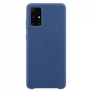 Силиконов гръб Soft Flexible Rubber - Samsung Galaxy S21+ 5G тъмносин - Img 1