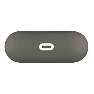 Силиконов калъф за слушалки UNIQ Lino - AirPods Pro сив - Img 5