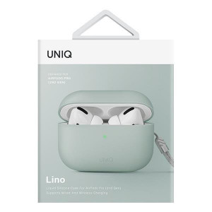 Силиконов калъф за слушалки UNIQ Lino - AirPods Pro 2 мента - Img 5