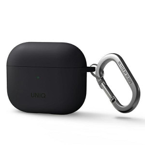 Силиконов калъф за слушалки UNIQ Nexo - AirPods 3 + куки сив - Img 2