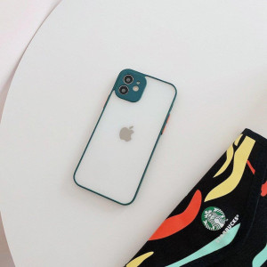 Силиконов полупрозрачен гръб Milky - Samsung Galaxy A42 5G тъмнозелен - Img 2