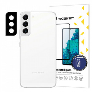 Стъклен протектор за камера с пълно покритие 9H WOZINSKY - Samsung Galaxy S22+ - Img 1