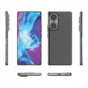 Тънък силиконов гръб 0.5mm - Honor 60 Pro прозрачен - Img 2