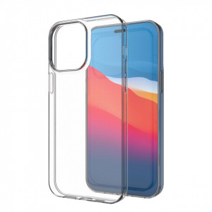 Тънък силиконов гръб 0.5mm - iPhone 14 Pro Max cover gel прозрачен - Img 5
