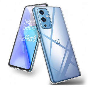 Тънък силиконов гръб 0.5mm - OnePlus 9R прозрачен - Img 1