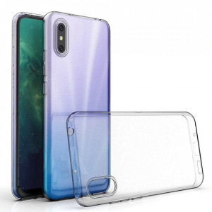 Тънък силиконов гръб 0.5mm - Xiaomi Redmi 9A прозрачен - Img 1