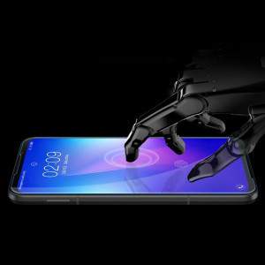 Ултратънък 0.2mm 9H закален стъклен протектор NILLKIN Amazing H+ Pro AGC - Xiaomi черен Shark 3 Pro с черна рамка - Img 11