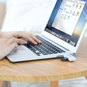 Четец за карти памет UGREEN SD / micro SD към USB 3.0 (CM104) черен - Img 12