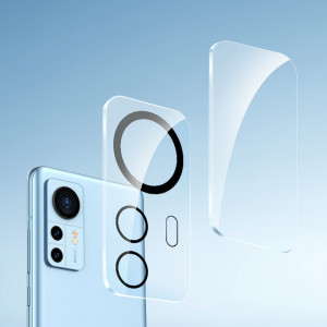 2 бр. гъвкав протектор за камера BASEUS 0.3mm - Xiaomi 12 Pro / 12S Pro (SGQK000402) - Img 9