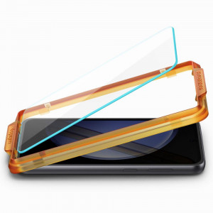 2 бр. закален стъклен протектор SPIGEN Align Master TR с инструмент за поставяне - Samsung Galaxy S23 FE - Img 4