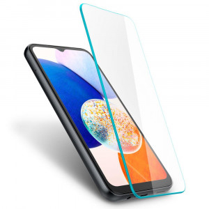 2 бр. закален стъклен протектор SPIGEN TR Slim - Samsung Galaxy A14 / A14 5G - Img 5
