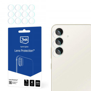 4 бр. гъвкав протектор за камера 3mk Lens Protection - Samsung Galaxy S24+
