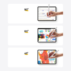 Активна писалка за iPad BASEUS Smooth Writing 2 (SXBC060502) бяла - Img 16