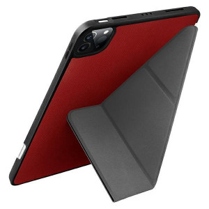 Антибактериален калъф тип книга с място за стилус UNIQ Transforma - iPad Pro 11" (2nd gen 2020) / Pro 11" (3rd gen 2021) / Pro 11" (4th gen 2022) корал - Img 1
