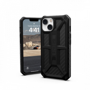 Армиран гръб UAG Monarch - iPhone 14 Plus carbon fiber - Img 4