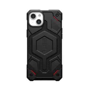 Армиран гръб UAG Monarch - iPhone 15 Plus черен кевлар - Img 1