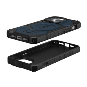 Армиран гръб UAG Monarch Pro MagSafe - iPhone 15 Pro Max Mallard - Img 6